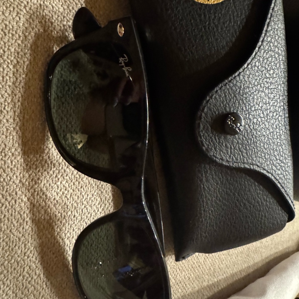 Ray-Ban Black Sunglasses with Dark Lenses
